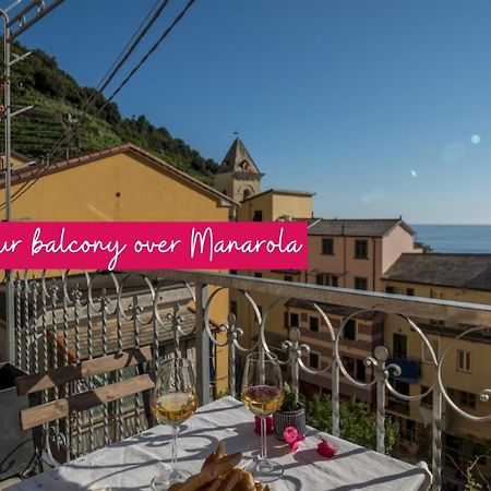 Liersena Sea View Mini Villa With Ac Manarola Exterior foto