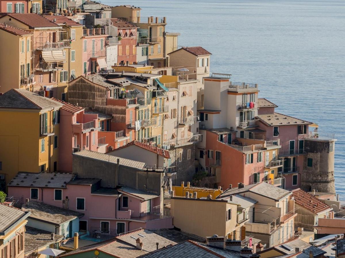 Liersena Sea View Mini Villa With Ac Manarola Exterior foto
