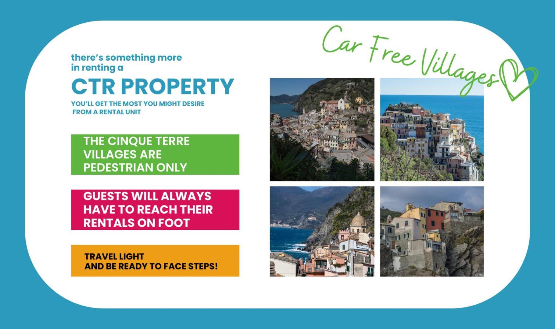 Liersena Sea View Mini Villa With Ac Manarola Exterior foto