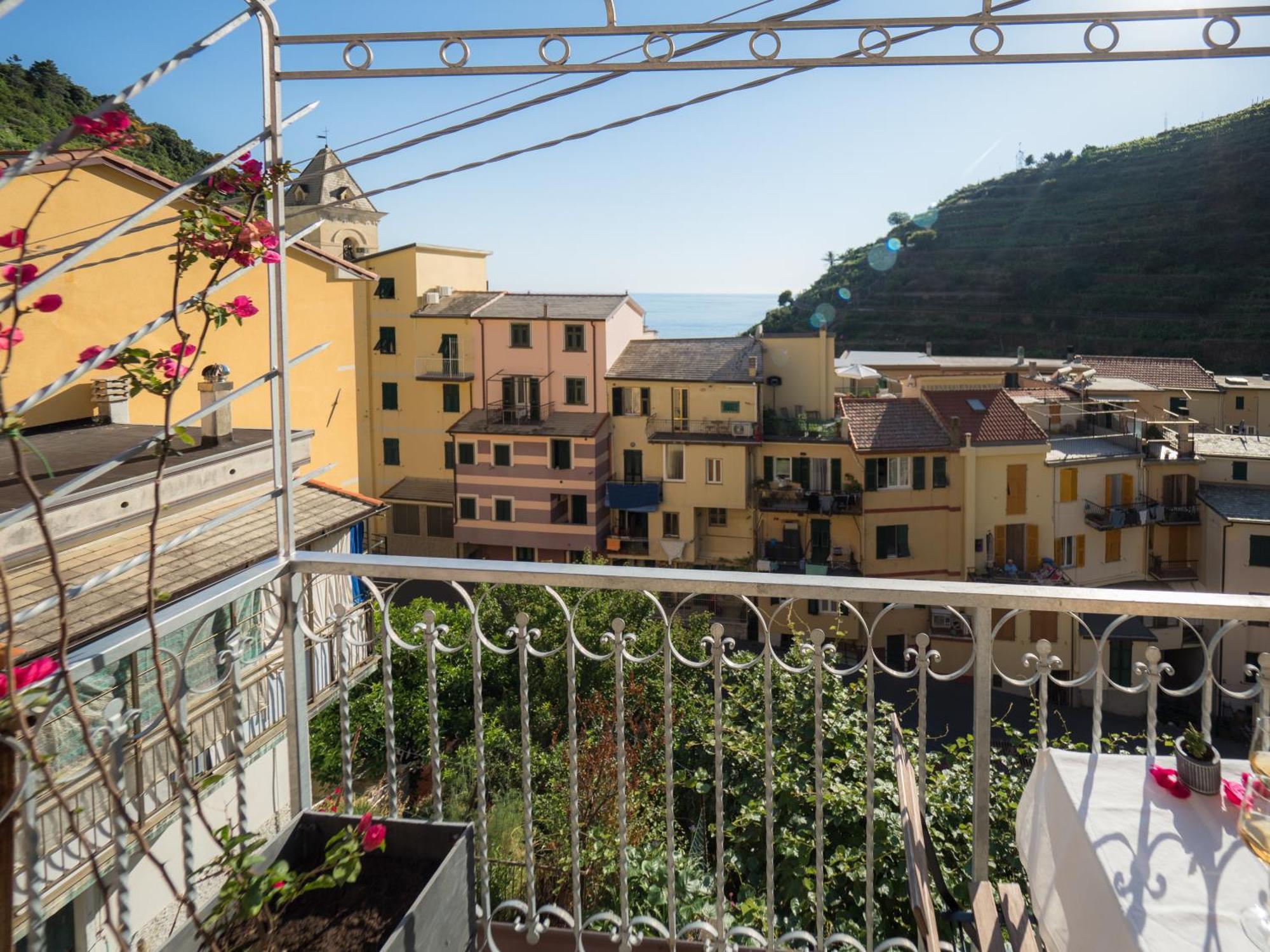 Liersena Sea View Mini Villa With Ac Manarola Exterior foto